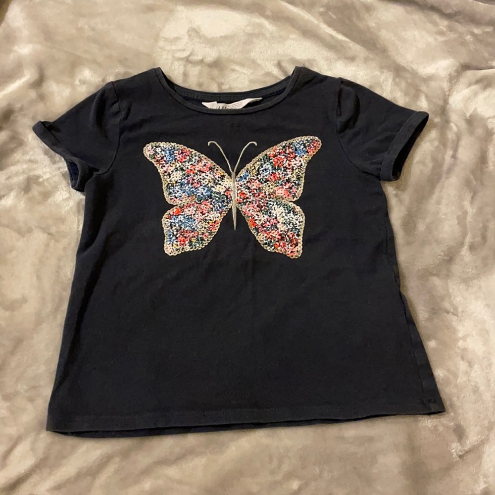 H&M Butterfly shirt